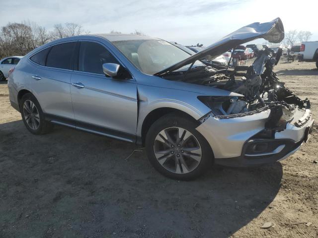 5J6TF2H56EL001127 - 2014 HONDA CROSSTOUR EXL SILVER photo 4