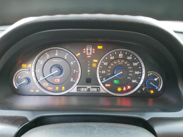 5J6TF2H56EL001127 - 2014 HONDA CROSSTOUR EXL ვერცხლისფერი ფოტო 9