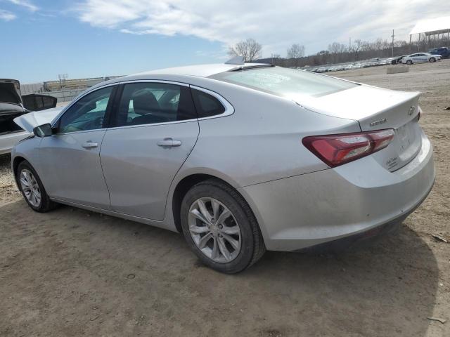 1G1ZD5ST2NF119763 - 2022 CHEVROLET MALIBU LT SILVER photo 2