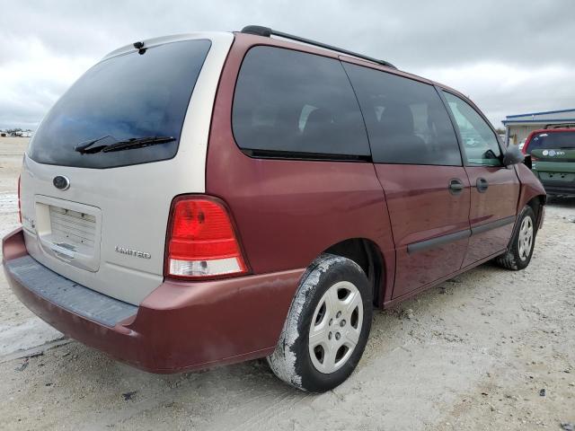 2FMZA51656BA40579 - 2006 FORD FREESTAR SE BURGUNDY photo 3