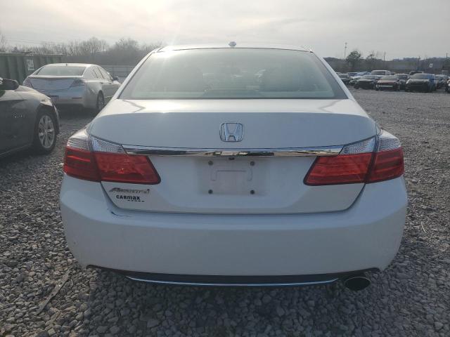 1HGCR2F85EA077090 - 2014 HONDA ACCORD EXL WHITE photo 6