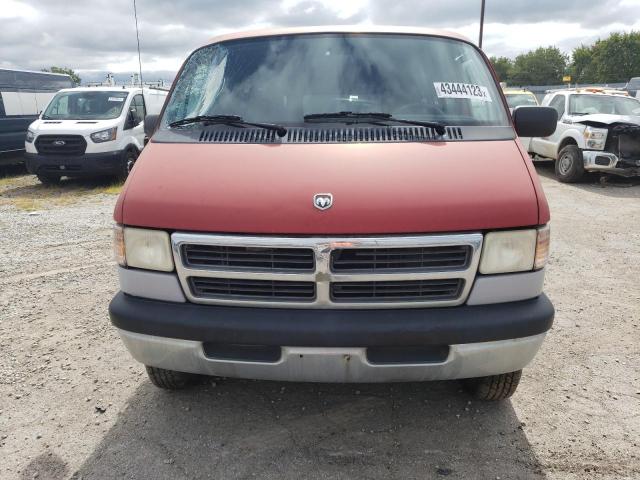 2B5WB35Z4TK112213 - 1996 DODGE RAM WAGON B3500 RED photo 5