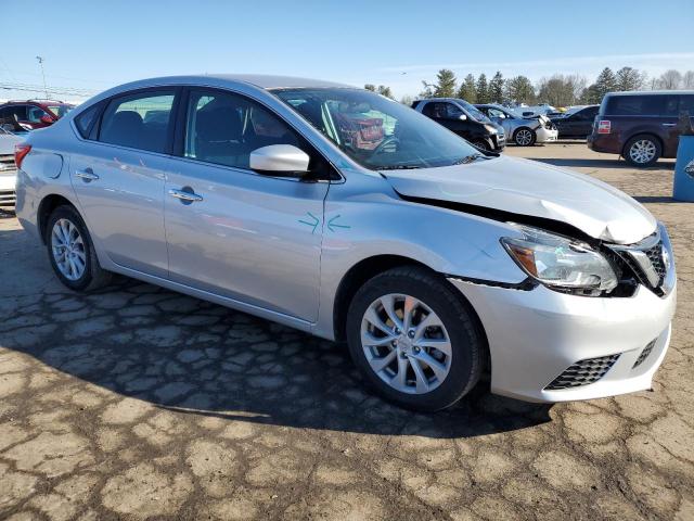 3N1AB7AP4JY226507 - 2018 NISSAN SENTRA S SILVER photo 4