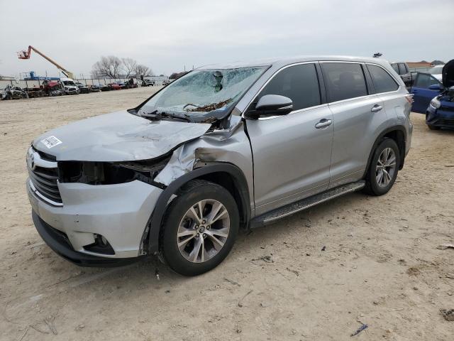 2016 TOYOTA HIGHLANDER LE, 