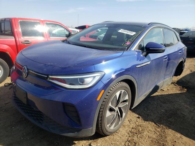WVGTMPE20MP023632 - 2021 VOLKSWAGEN ID.4 PRO S ლურჯი ფოტო 1