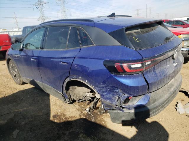 WVGTMPE20MP023632 - 2021 VOLKSWAGEN ID.4 PRO S ლურჯი ფოტო 2