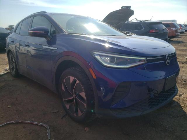 WVGTMPE20MP023632 - 2021 VOLKSWAGEN ID.4 PRO S ლურჯი ფოტო 4