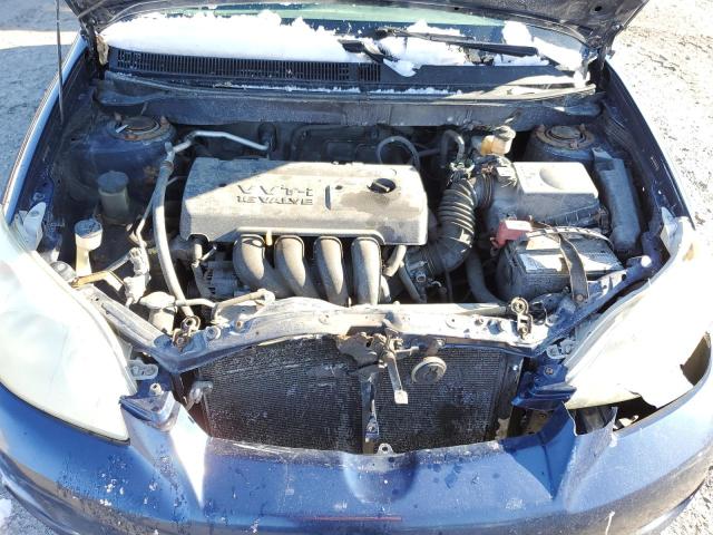 2T1KR32E65C502579 - 2005 TOYOTA COROLLA MA XR BLUE photo 12