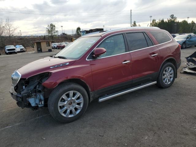 5GAKVBED5BJ143722 - 2011 BUICK ENCLAVE CXL BURGUNDY photo 1