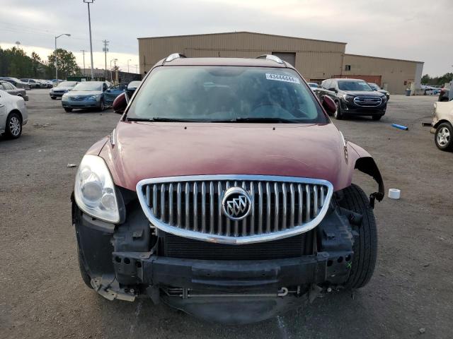 5GAKVBED5BJ143722 - 2011 BUICK ENCLAVE CXL BURGUNDY photo 5