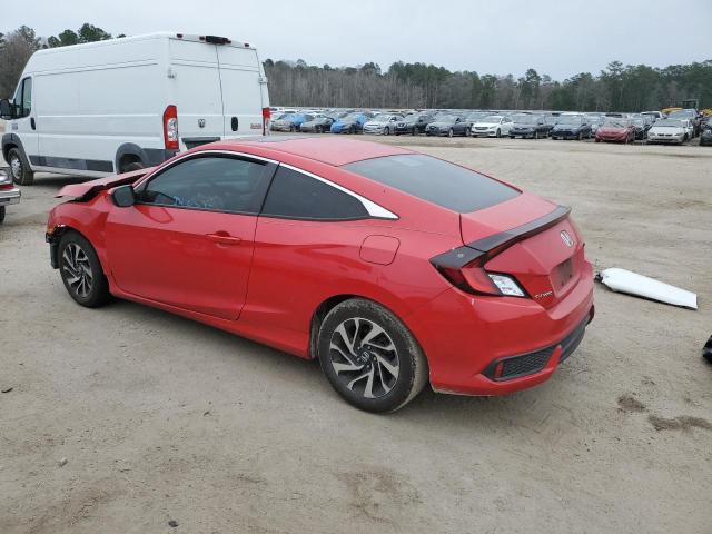 2HGFC4B08GH302987 - 2016 HONDA CIVIC LX RED photo 2