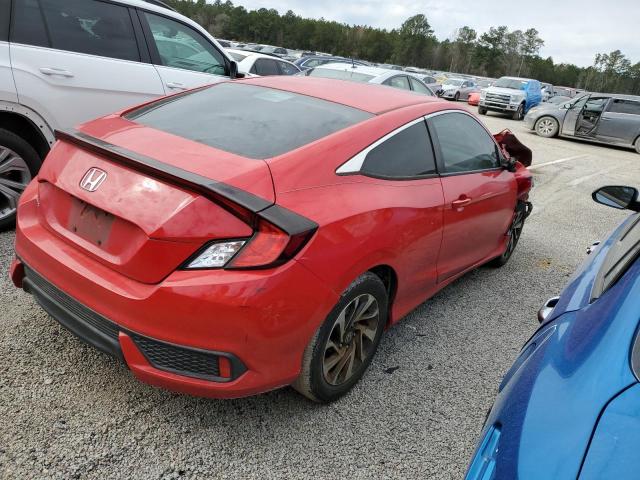 2HGFC4B08GH302987 - 2016 HONDA CIVIC LX RED photo 3