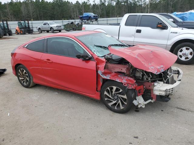 2HGFC4B08GH302987 - 2016 HONDA CIVIC LX RED photo 4