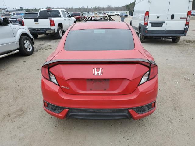 2HGFC4B08GH302987 - 2016 HONDA CIVIC LX RED photo 6