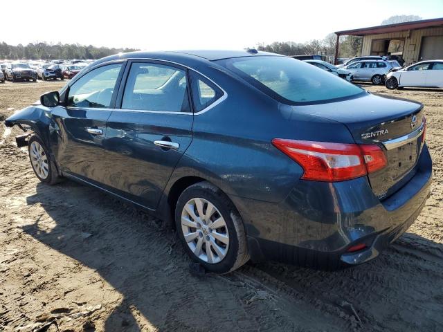 3N1AB7AP9GY212594 - 2016 NISSAN SENTRA S TEAL photo 2