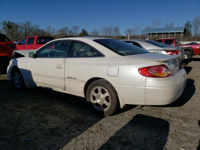 2T1CF22P82C545051 - 2002 TOYOTA CAMRY SOLA SE WHITE photo 2