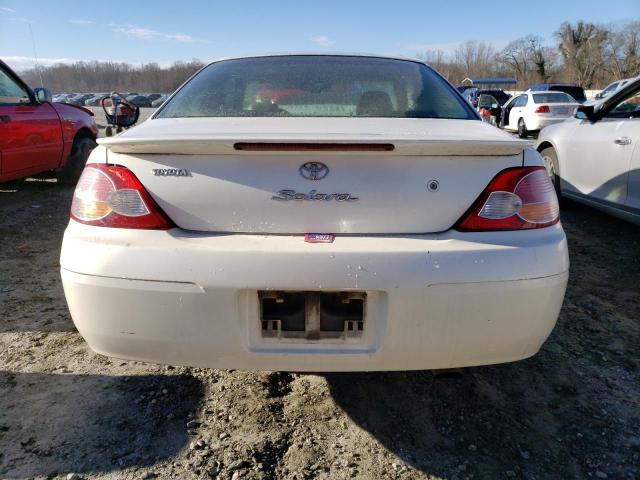 2T1CF22P82C545051 - 2002 TOYOTA CAMRY SOLA SE WHITE photo 6