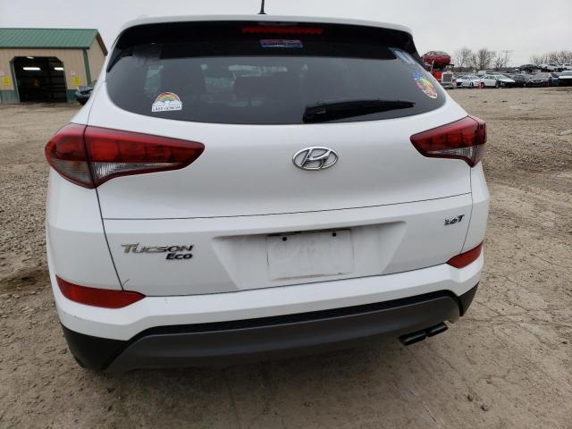 KM8J33A27GU152112 - 2016 HYUNDAI TUCSON LIMITED WHITE photo 6