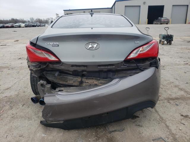 KMHHU6KH7AU013010 - 2010 HYUNDAI GENESIS CO 3.8L GRAY photo 6