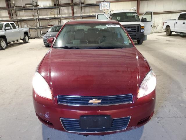 2G1WT57K091192696 - 2009 CHEVROLET IMPALA 1LT RED photo 5