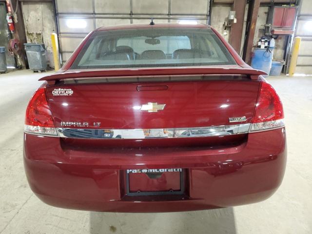 2G1WT57K091192696 - 2009 CHEVROLET IMPALA 1LT RED photo 6