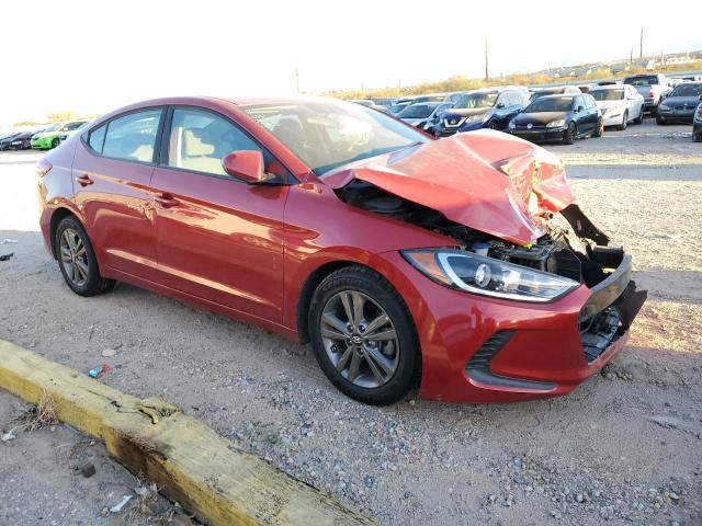 5NPD84LF1JH288360 - 2018 HYUNDAI ELANTRA SEL RED photo 4