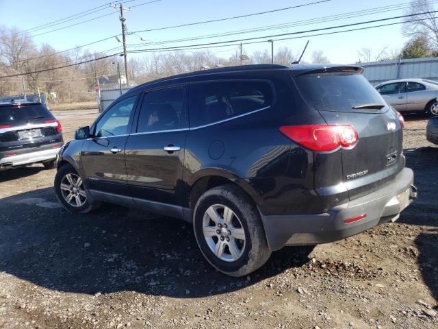 1GNEV23D49S148288 - 2009 CHEVROLET TRAVERSE LT BLACK photo 2