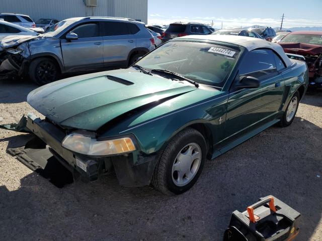 1FAFP4444YF186456 - 2000 FORD MUSTANG GREEN photo 1