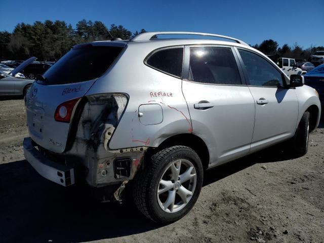 JN8AS58V08W411990 - 2008 NISSAN ROGUE S SILVER photo 3