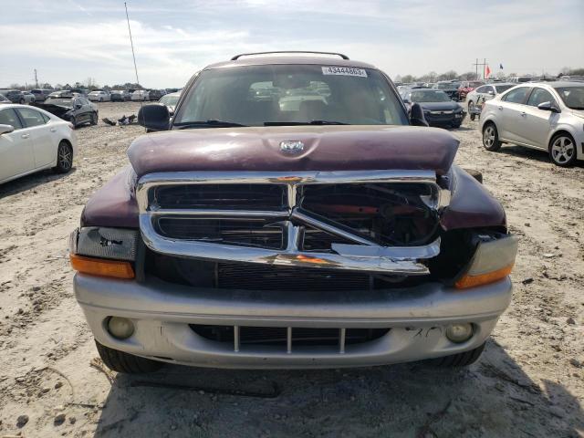 1D4HS58N33F532759 - 2003 DODGE DURANGO R/ SLT PLUS BURGUNDY photo 5