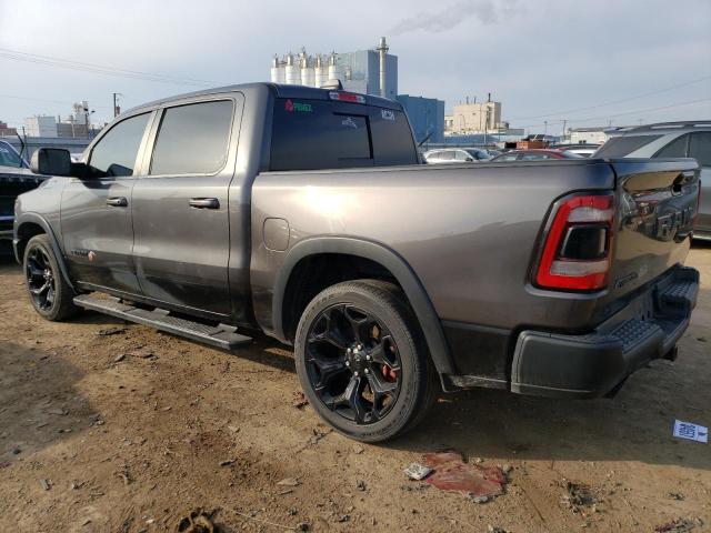 1C6RRELT7KN724233 - 2019 RAM 1500 REBEL GRAY photo 2