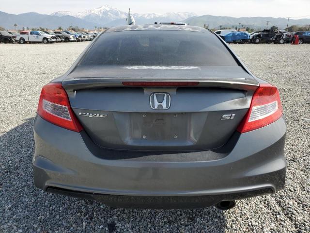 2HGFG4A58DH706143 - 2013 HONDA CIVIC SI GRAY photo 6