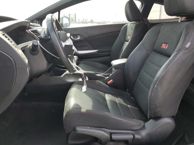 2HGFG4A58DH706143 - 2013 HONDA CIVIC SI GRAY photo 7