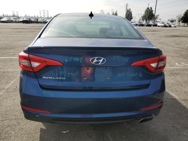 5NPE24AF2HH558358 - 2017 HYUNDAI SONATA SE BLUE photo 6