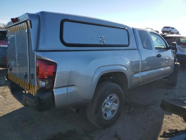 5TFRX5GN7KX149596 - 2019 TOYOTA TACOMA ACCESS CAB ვერცხლისფერი ფოტო 3