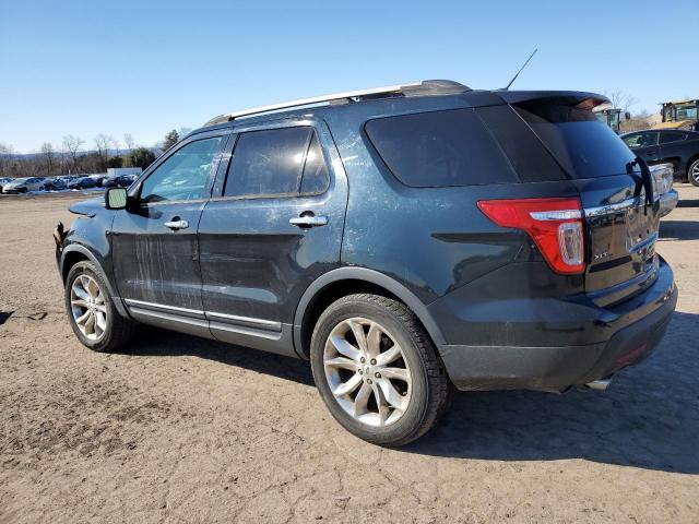 1FM5K8D8XEGA84062 - 2014 FORD EXPLORER XLT BLACK photo 2