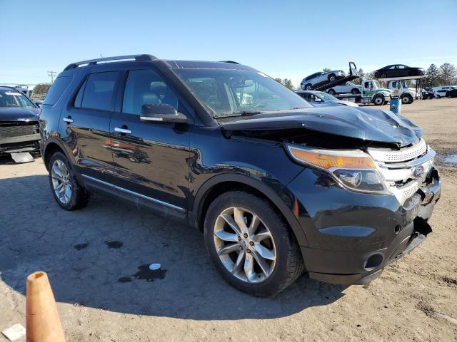 1FM5K8D8XEGA84062 - 2014 FORD EXPLORER XLT BLACK photo 4