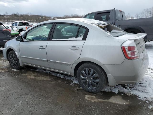 3N1AB6AP8BL610119 - 2011 NISSAN SENTRA 2.0 SILVER photo 2