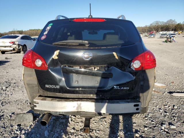 JN8AS5MV5AW101880 - 2010 NISSAN ROGUE S BLACK photo 6