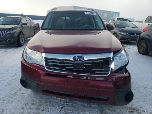 JF2SH6BC0AH913860 - 2010 SUBARU FORESTER XS MAROON photo 5