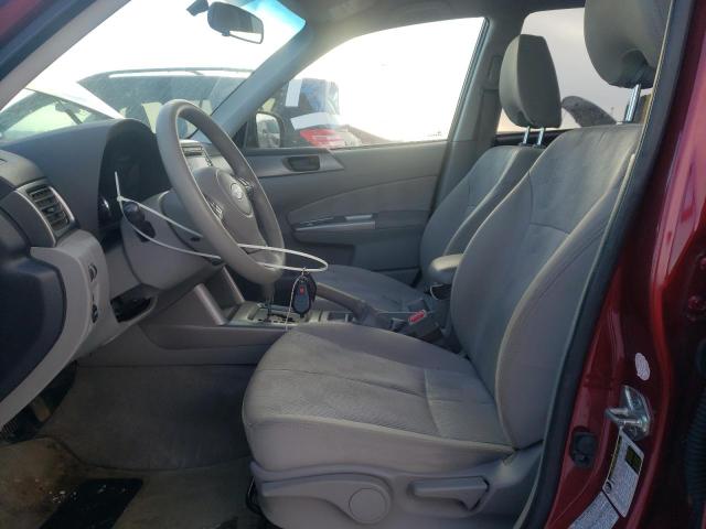 JF2SH6BC0AH913860 - 2010 SUBARU FORESTER XS Tünd qırmızı foto 7