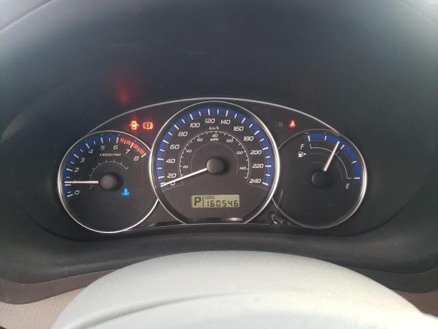 JF2SH6BC0AH913860 - 2010 SUBARU FORESTER XS Tünd qırmızı foto 9