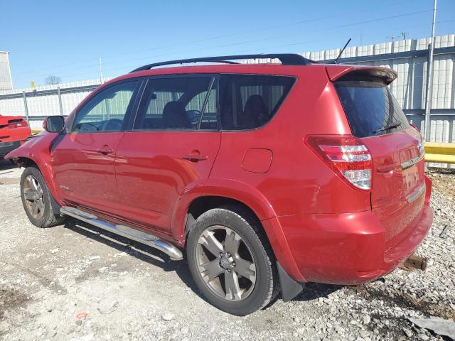 JTMRF4DV1B5047708 - 2011 TOYOTA RAV4 SPORT RED photo 2