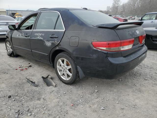 1HGCM66824A024030 - 2004 HONDA ACCORD EX BLACK photo 2