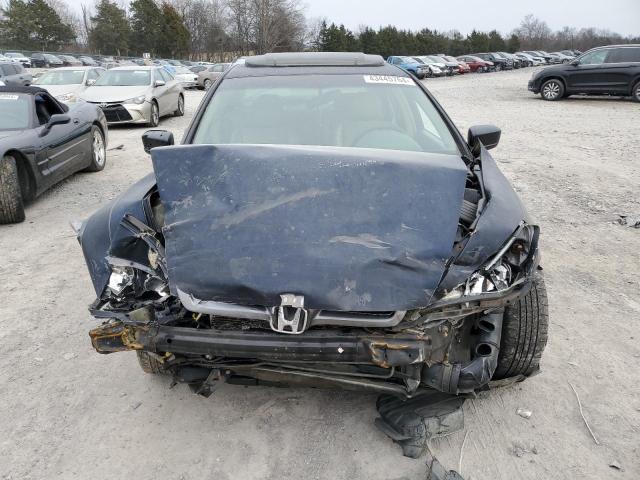 1HGCM66824A024030 - 2004 HONDA ACCORD EX BLACK photo 5