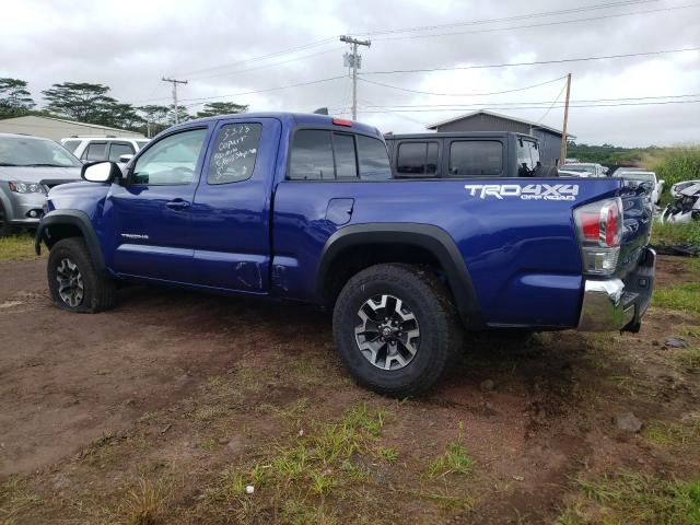 3TYSZ5AN3NT085401 - 2022 TOYOTA TACOMA ACCESS CAB Көк фото 2