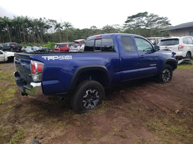 3TYSZ5AN3NT085401 - 2022 TOYOTA TACOMA ACCESS CAB Көк фото 3