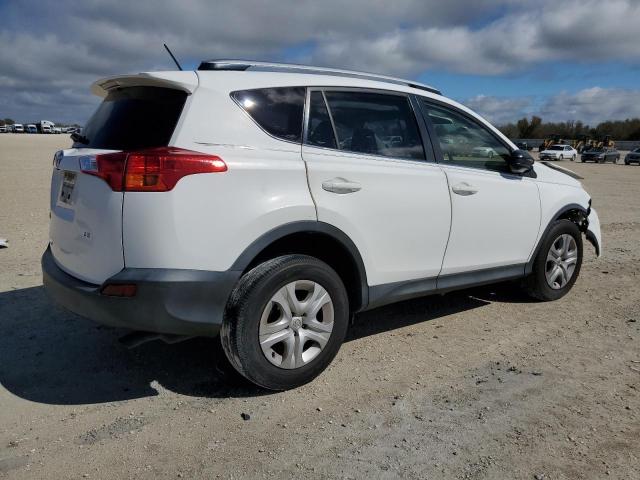 JTMZFREV4FD072691 - 2015 TOYOTA RAV4 LE WHITE photo 3