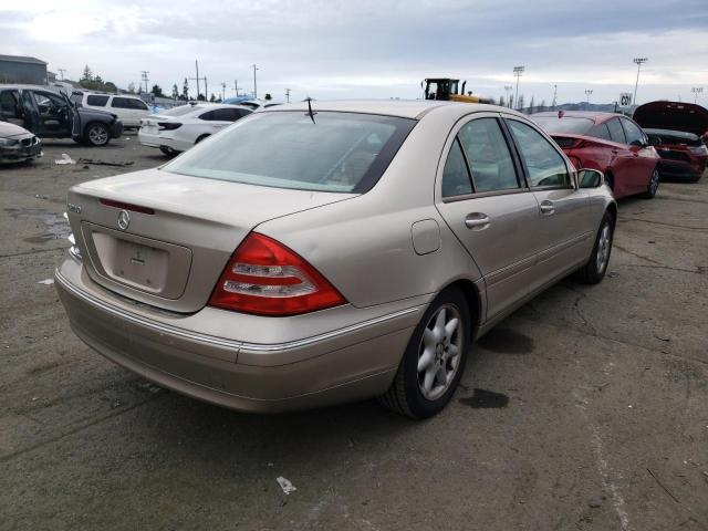 WDBRF61J92F247290 - 2002 MERCEDES-BENZ C 240 GOLD photo 3