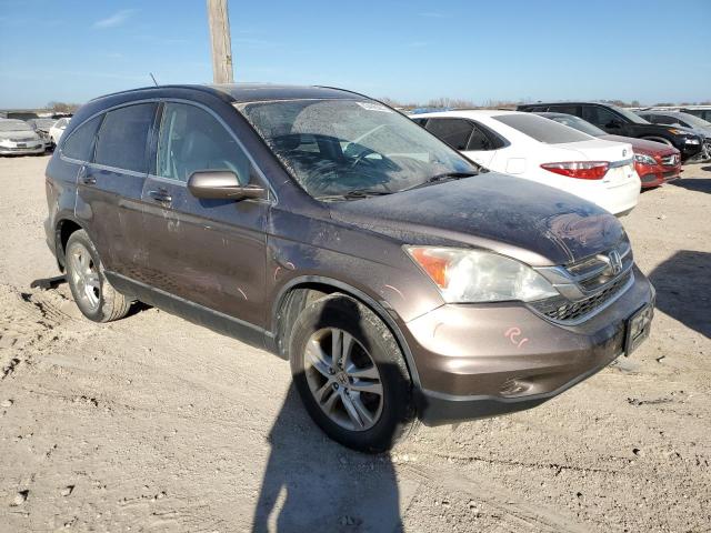 5J6RE4H70BL016082 - 2011 HONDA CR-V EXL GRAY photo 4